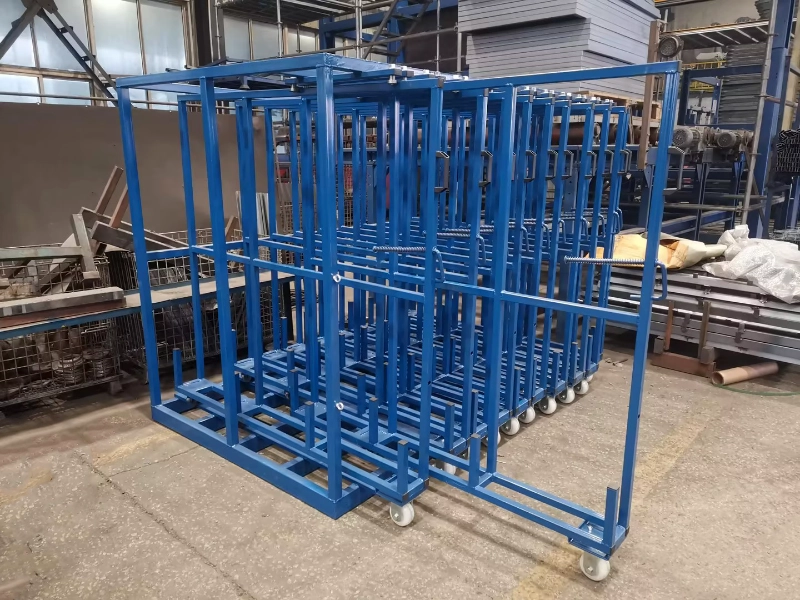 Sheet Metal Storage Rack Vertical